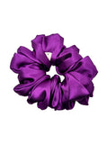 Amethyst Satin Scrunchie