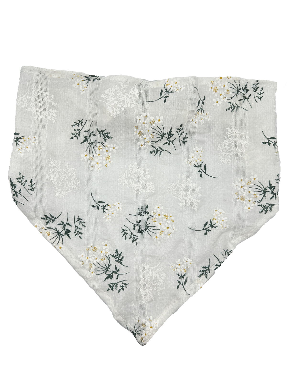 Floral Embroidered Bandanna