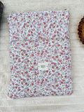 Peony Quilted Book Sleeve