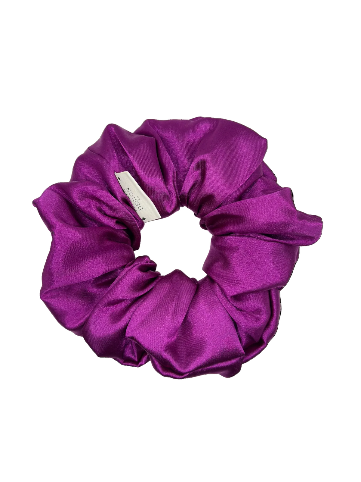 Boysenberry Satin Scrunchie