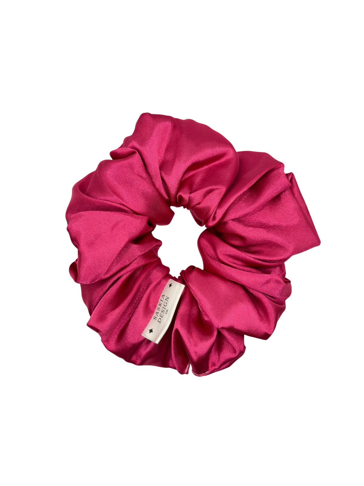 Bubblegum Satin Scrunchie