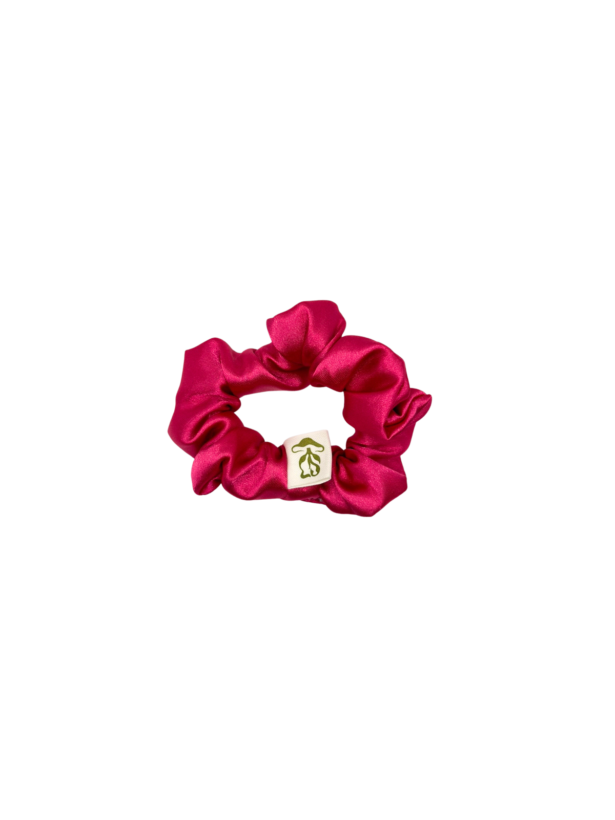Bubblegum Satin Scrunchie