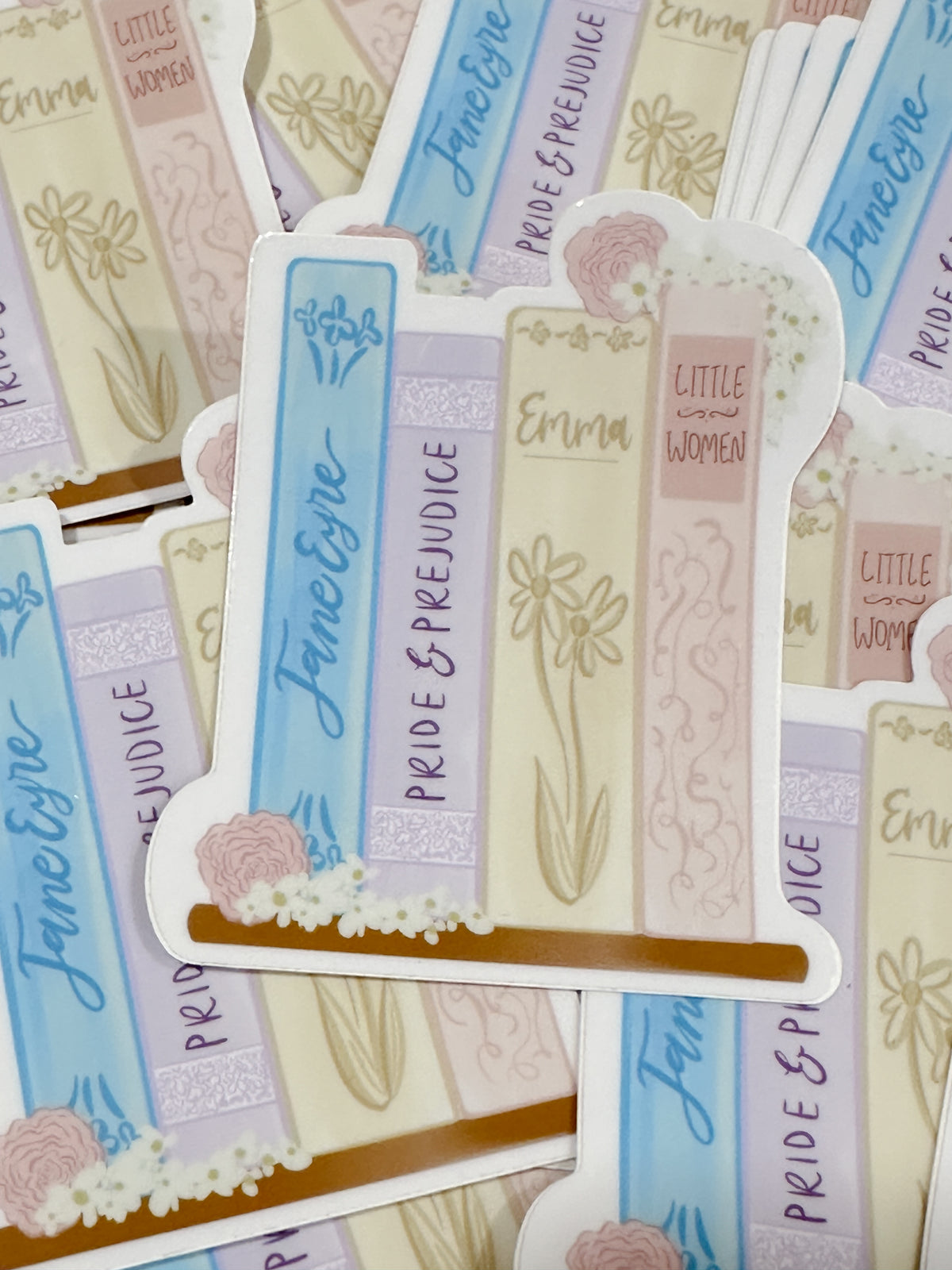 Classics Books Sticker