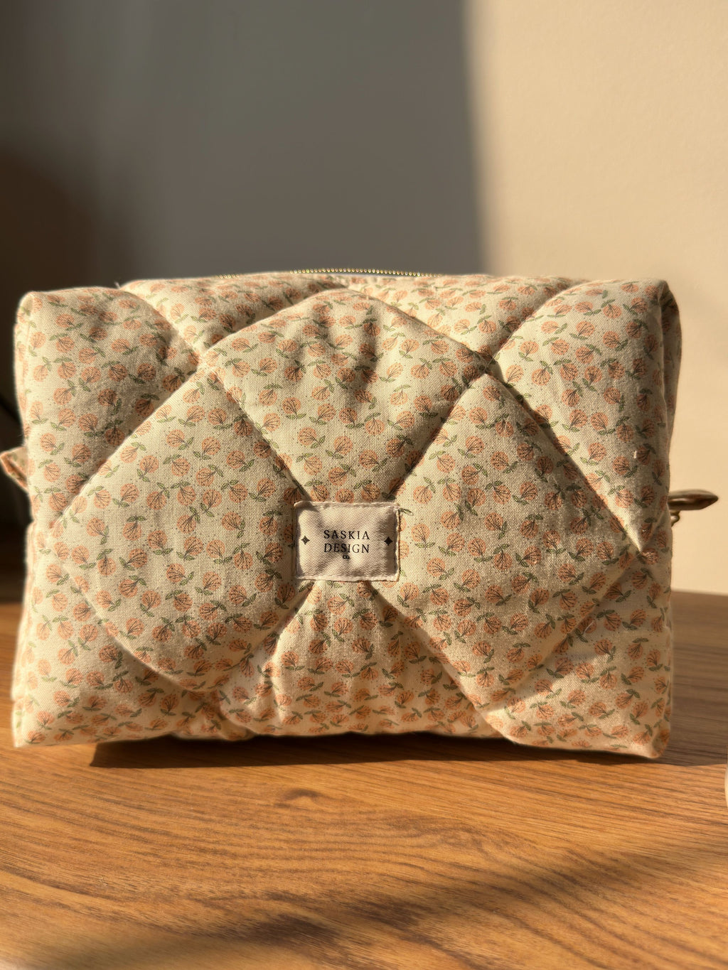 Pink Dandelion Quilted Carry All Bag