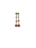Gold Filled Sunstone - Dangle Stud
