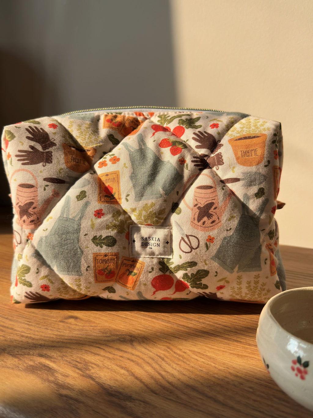 Gardening Quilted Carry All Bag