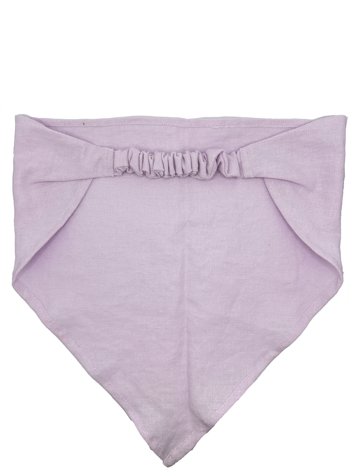 Lavender Linen Bandanna
