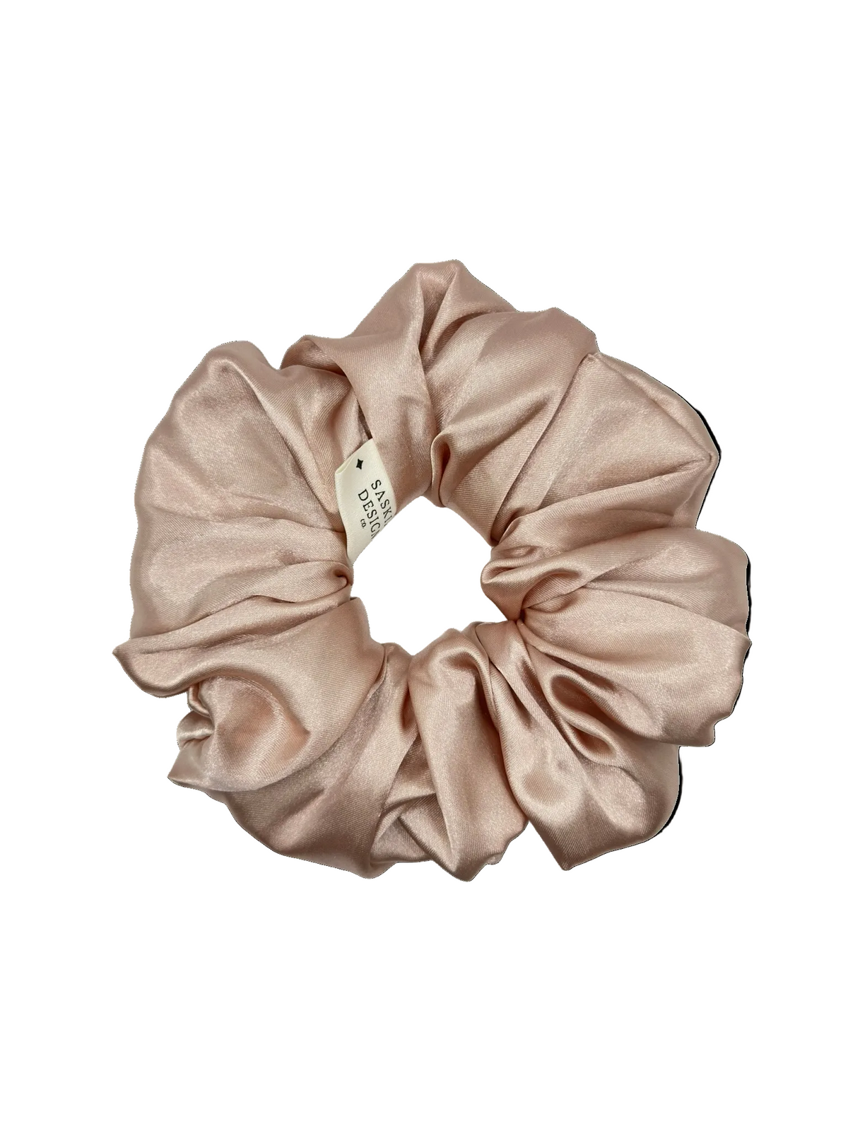 Rose Dust Satin Scrunchie
