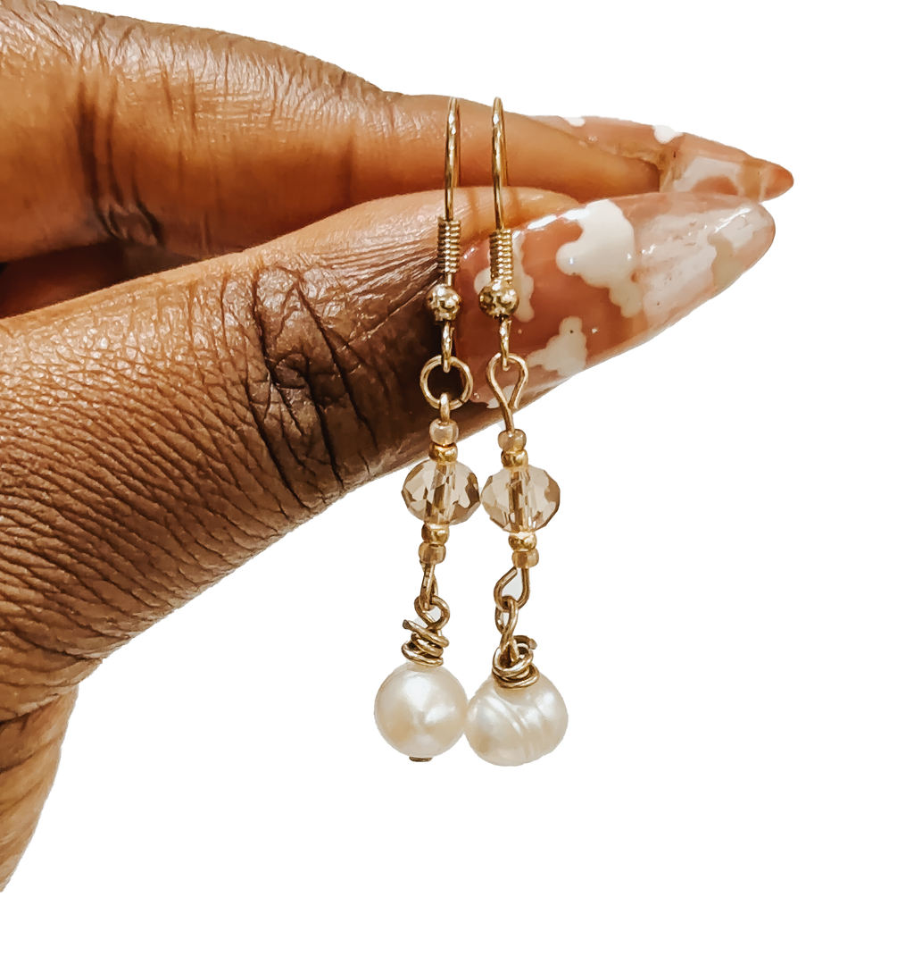 Sakura Pearl Earrings