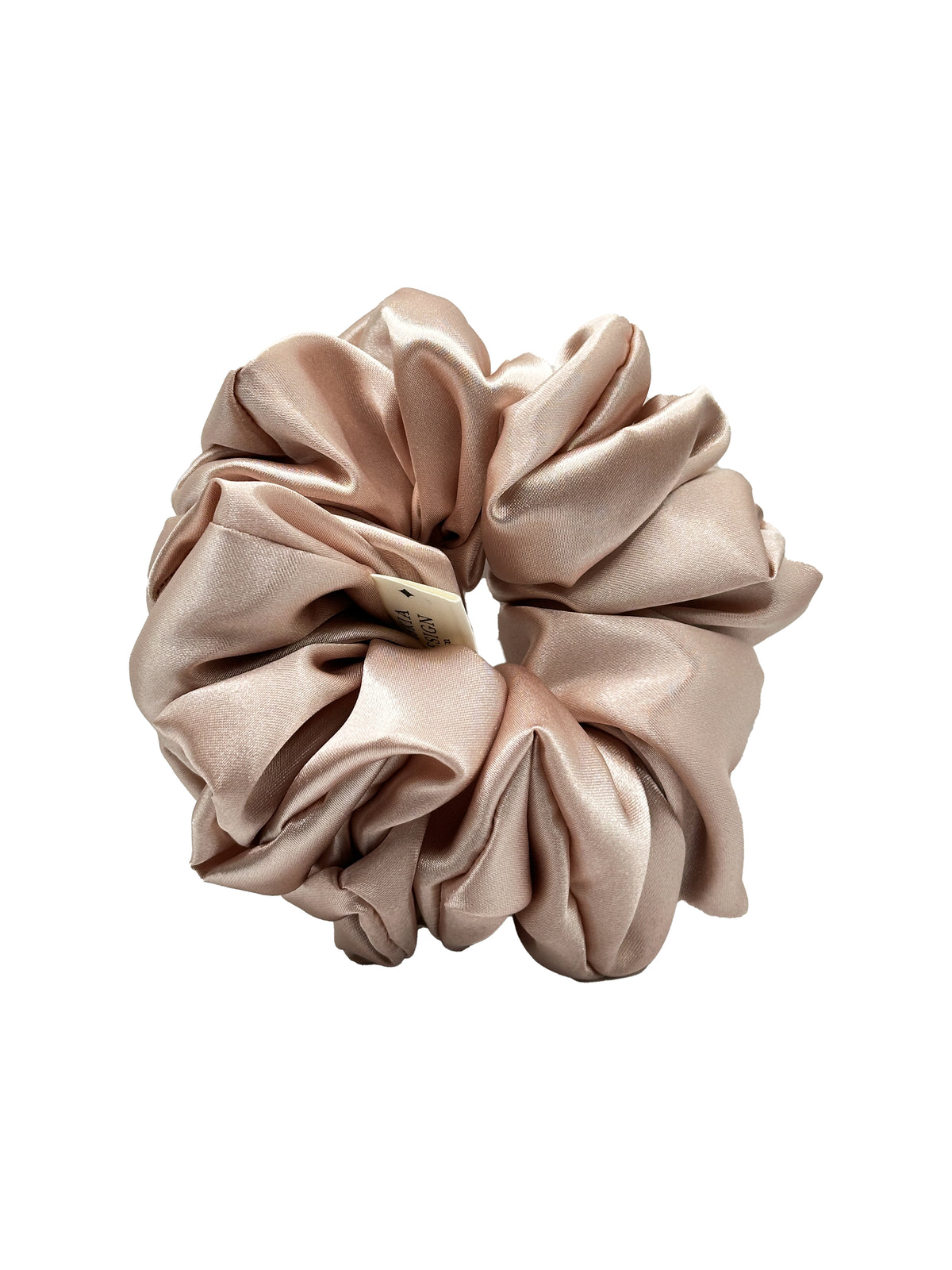 Rose Dust Satin Scrunchie