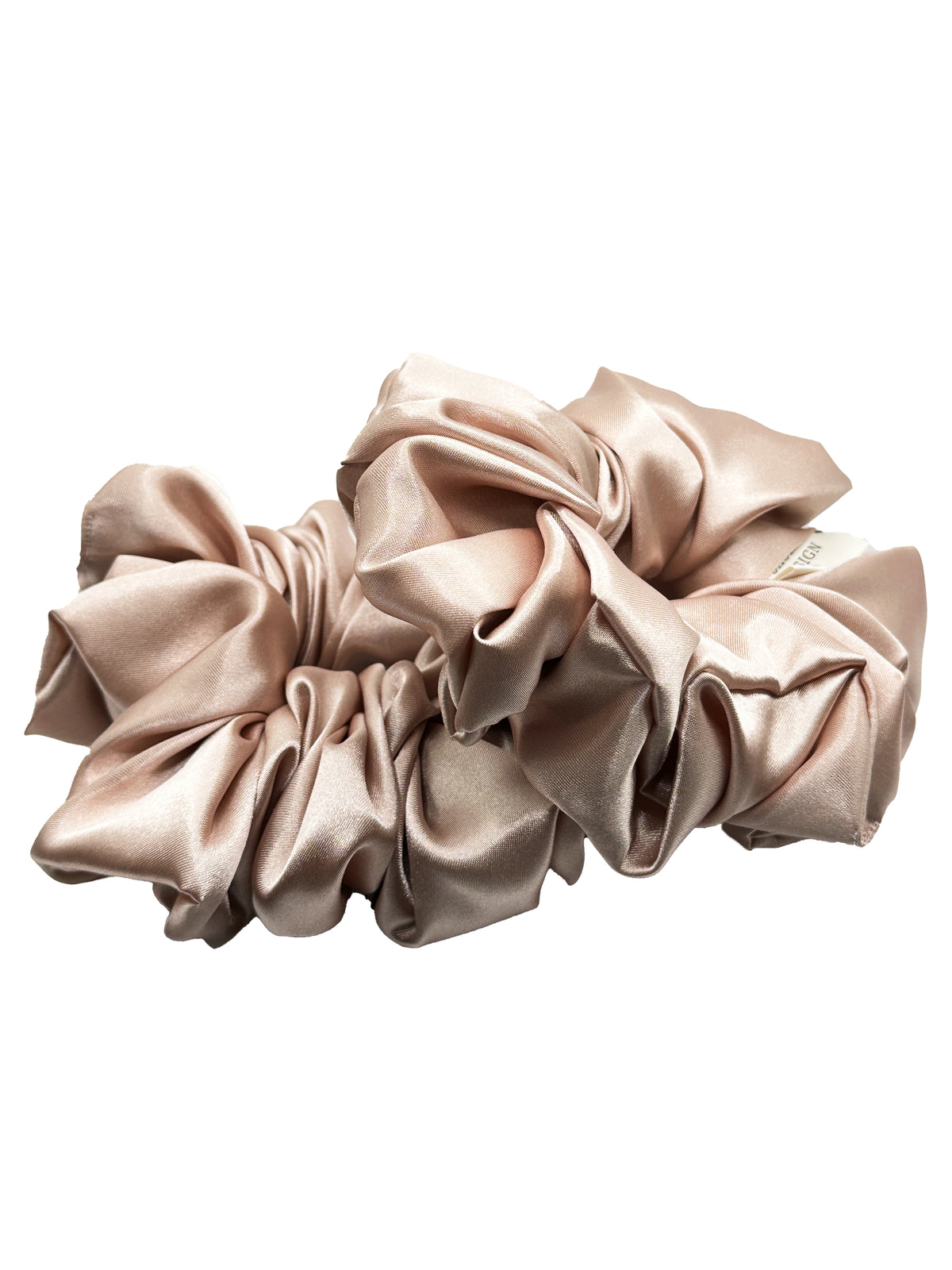 Rose Dust Satin Scrunchie