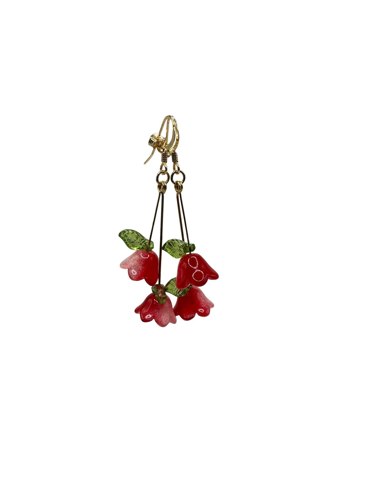 Spring Rose Earrings