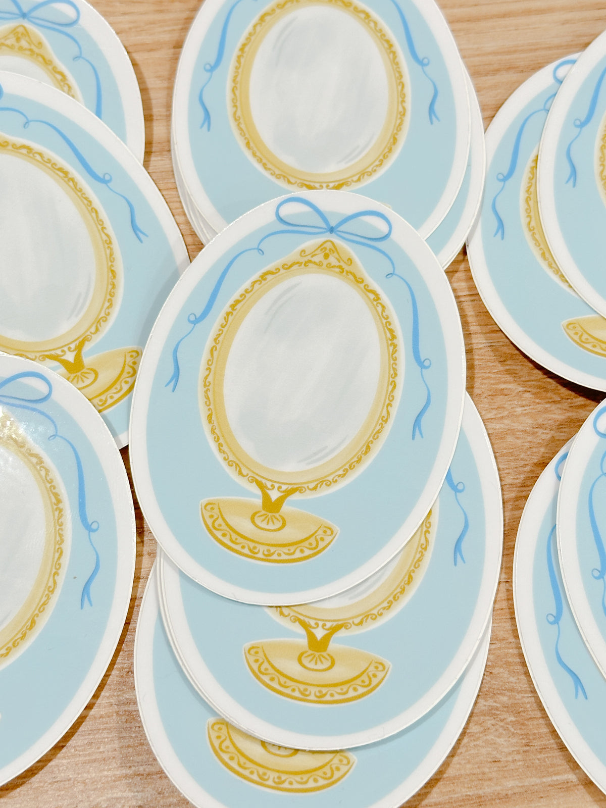 Vintage Mirror Sticker