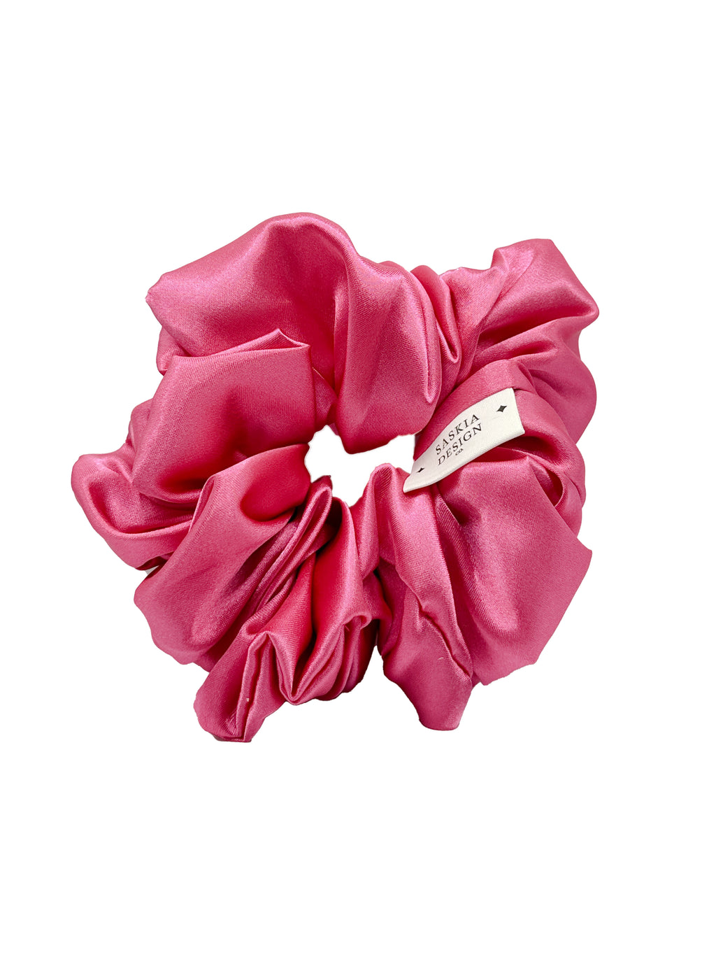 Bubblegum Satin Scrunchie
