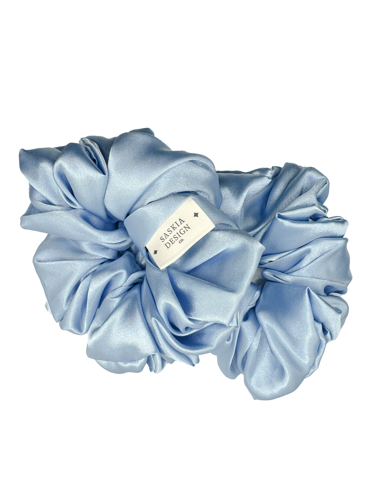 Celeste Satin Scrunchie